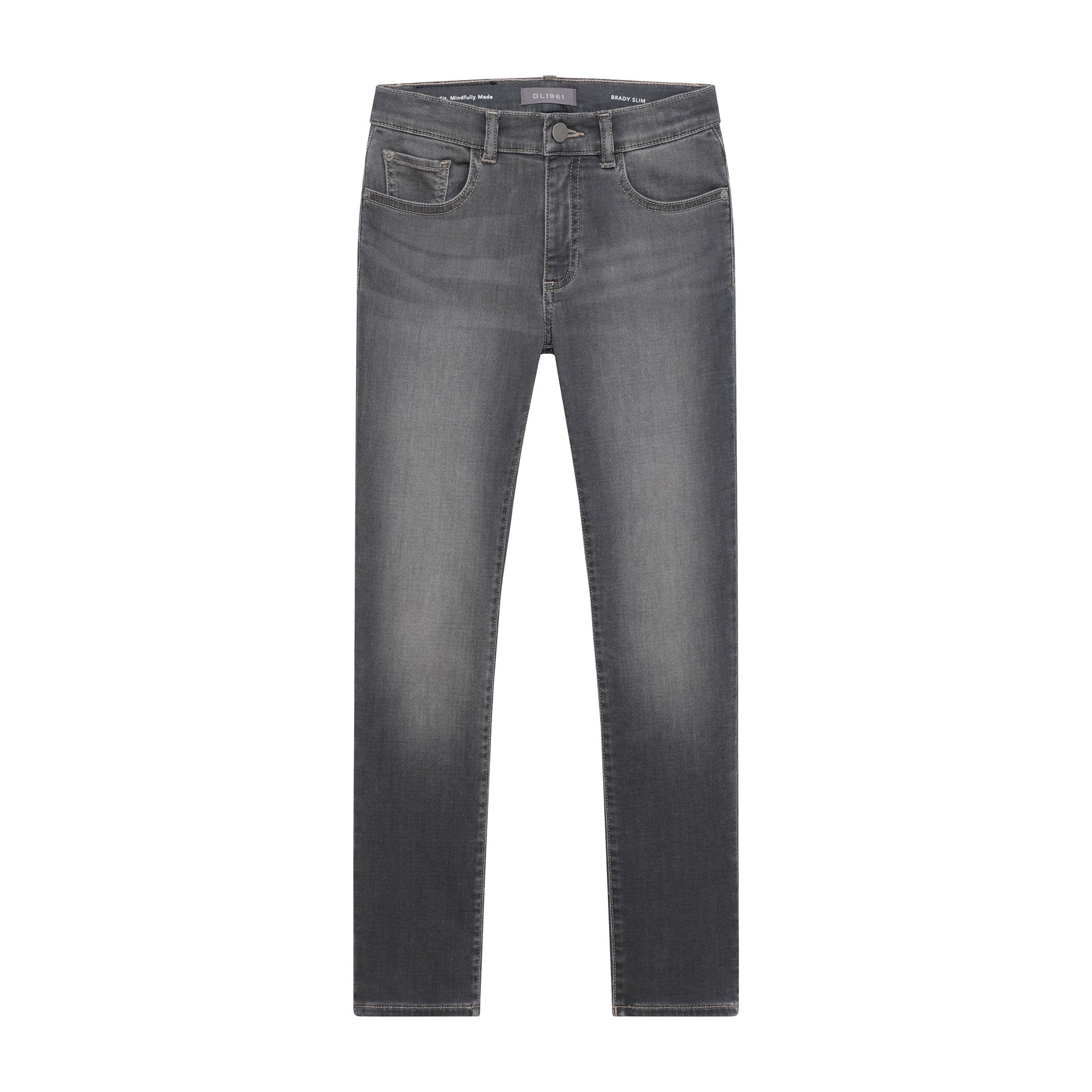 Brady Gunmetal Knit Denim - Denny's