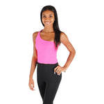 One Shoulder Ribbed Hardware Crop - Denny's