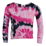 Long Sleeve Hi Lo Mindy Tye Dye Top - Denny's