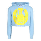 Yellow Smiley Crop Hoodie - Denny's