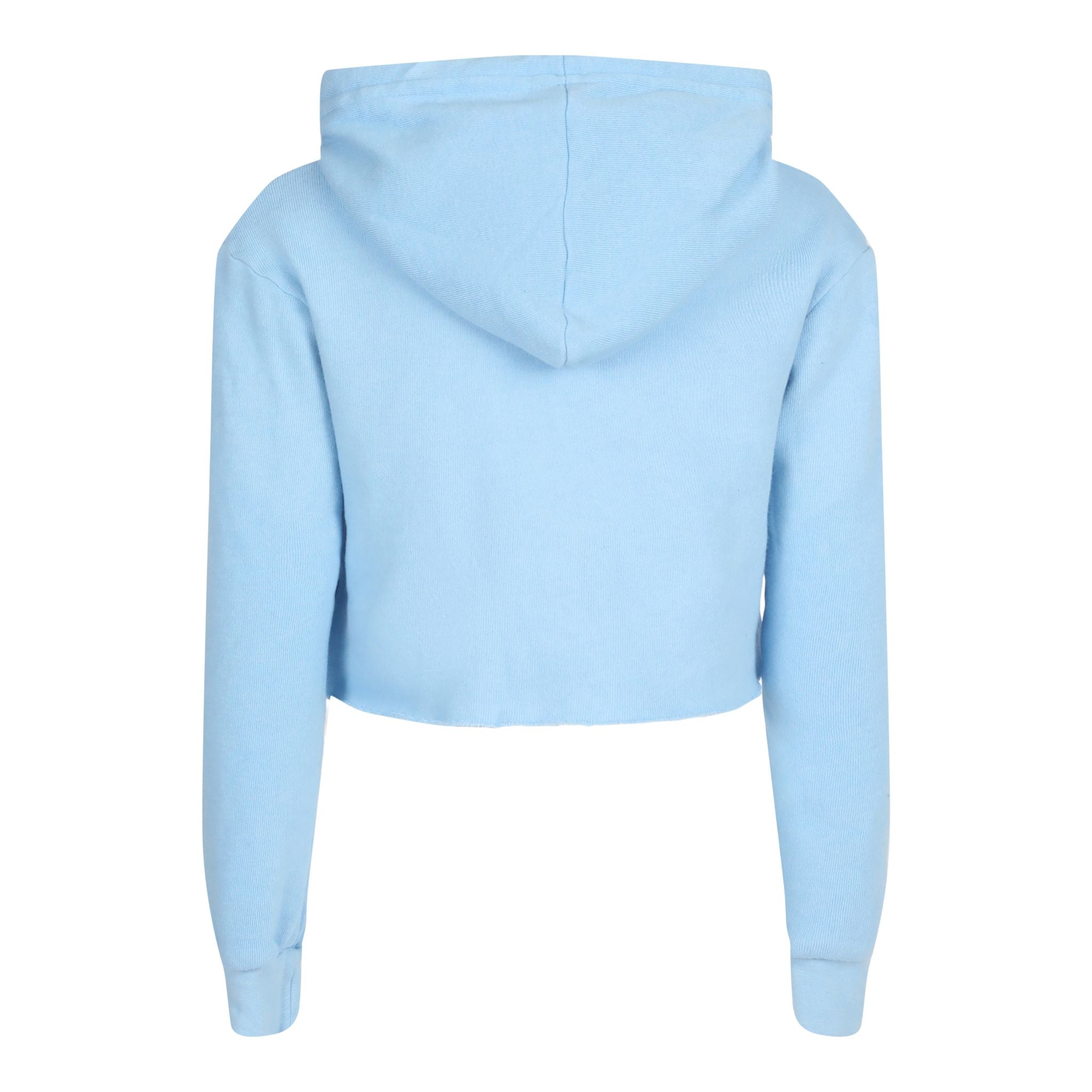 Yellow Smiley Crop Hoodie - Denny's