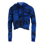 Crop Hoody Fleece Camo - Denny's