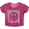 Checkered Smiley Tee - Denny's