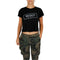 Short Sleeve Brooklyn Crop Jersey Tee - Denny's