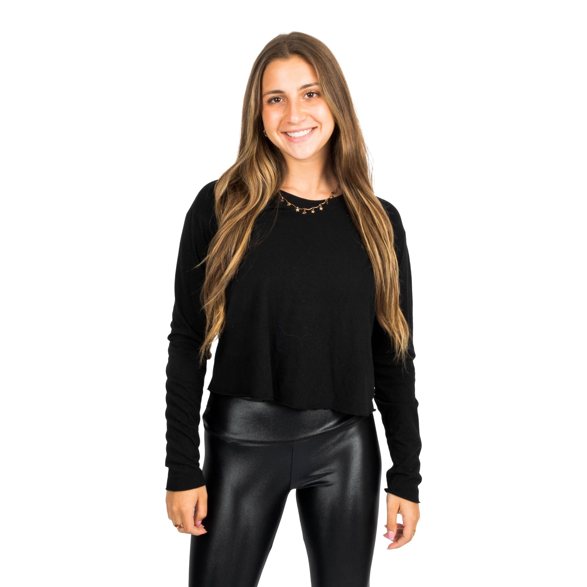Solid Crop Shirt - Denny's