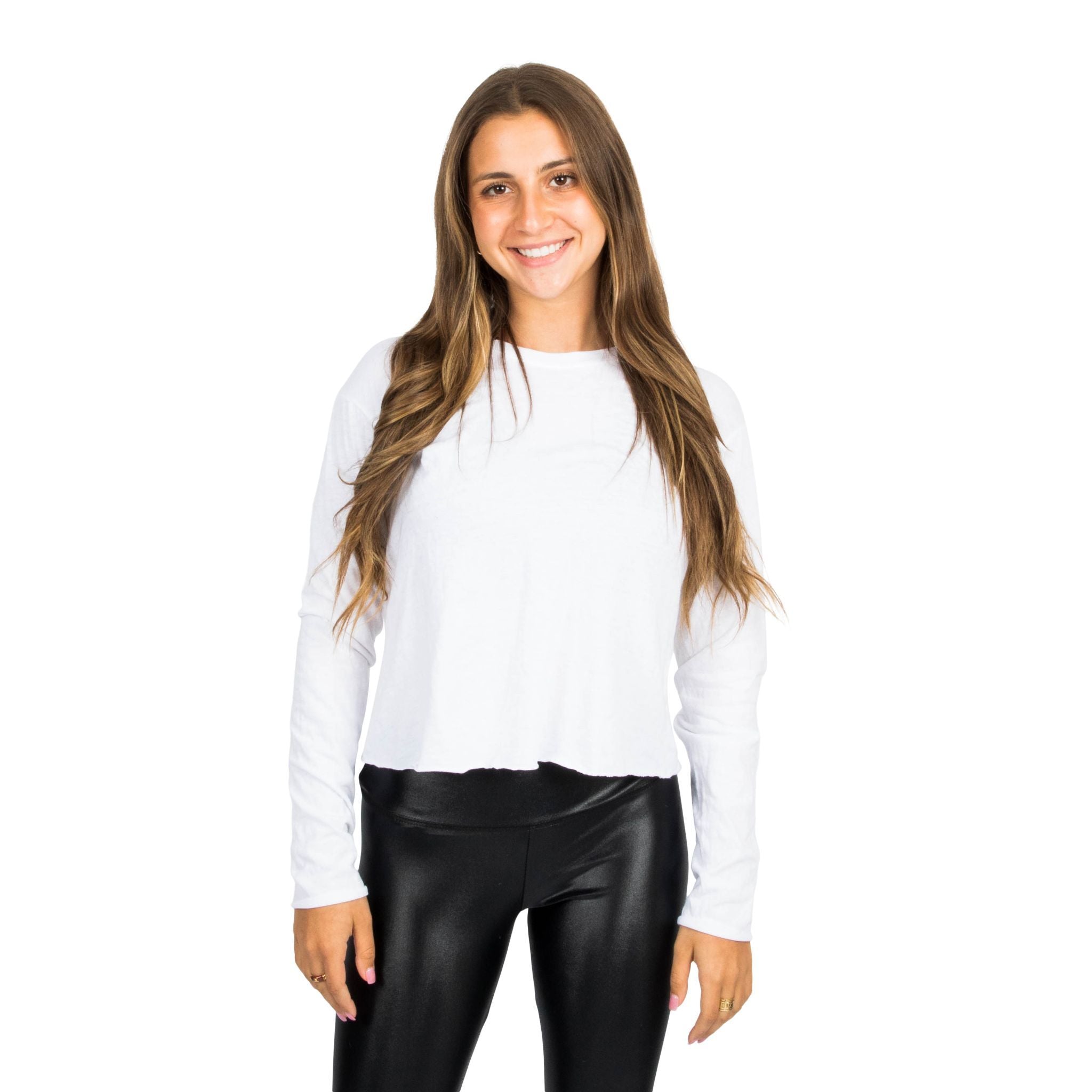 Solid Crop Shirt - Denny's