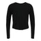 Long Sleeve Crop Shirt - Denny's