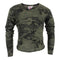 Long Sleeve Crop Camo Crew - Denny's