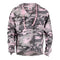 Long Sleeve Camo Hi Low Crew - Denny's