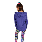 Long Sleeve Vintage Drippy Peace Sign Hoody - Denny's