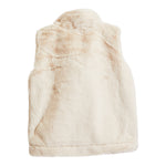 Faux Fur Zip Vest - Denny's