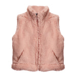 Faux Fur Zip Vest - Denny's