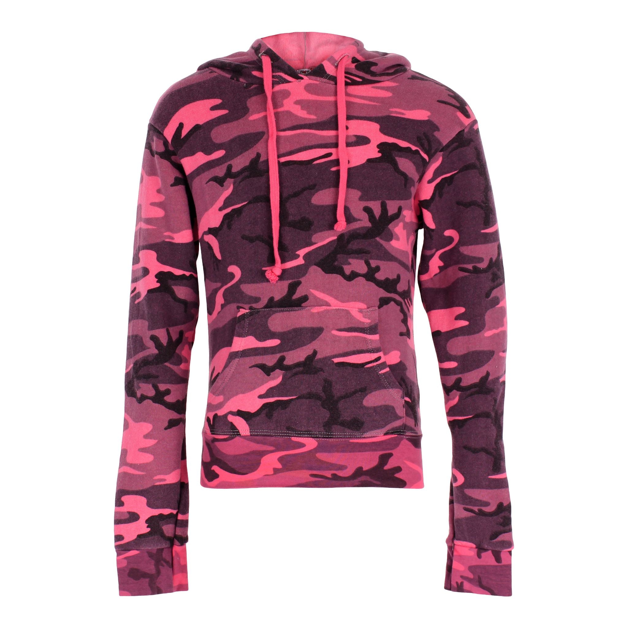 Long Sleeve Pouch Hoody Camo - Denny's