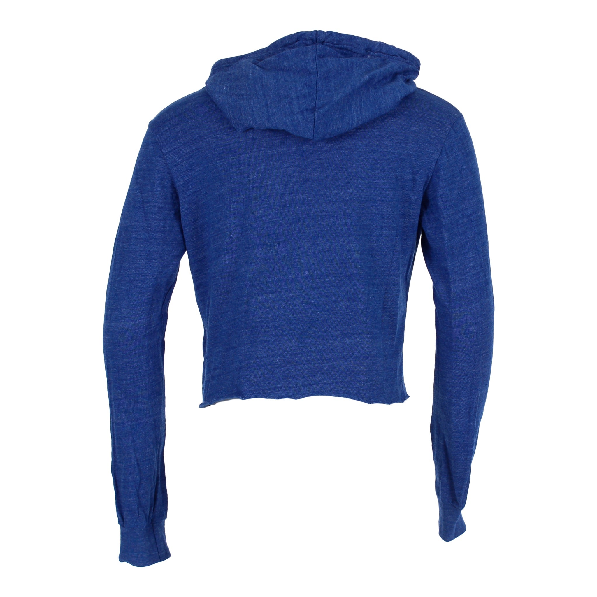 Long Sleeve Hi Low Hoodie with Bolt Skulls - Denny's