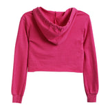 Rock Star Drip Cropped Hoodie - Denny's