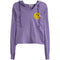 Wish You Were Here Crop Hoodie - Denny's