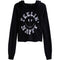 Feeling Happy Crop Hoodie - Denny's