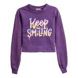 Keep Smiling Cropped Shirt - Denny's