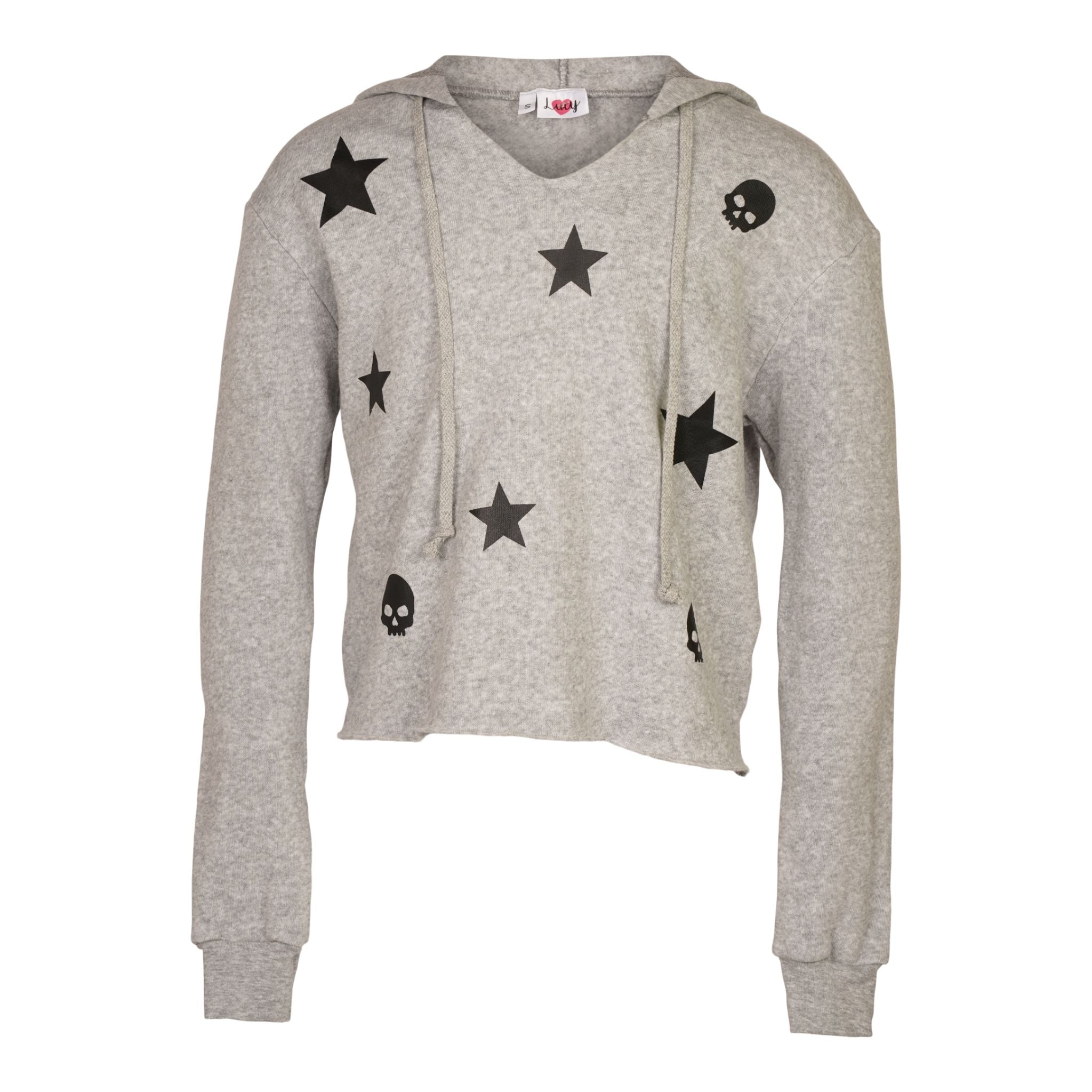 Allover Star & Skull Hoodie - Denny's