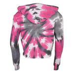 Pink And Black Tie Dye Hoodie - Denny's