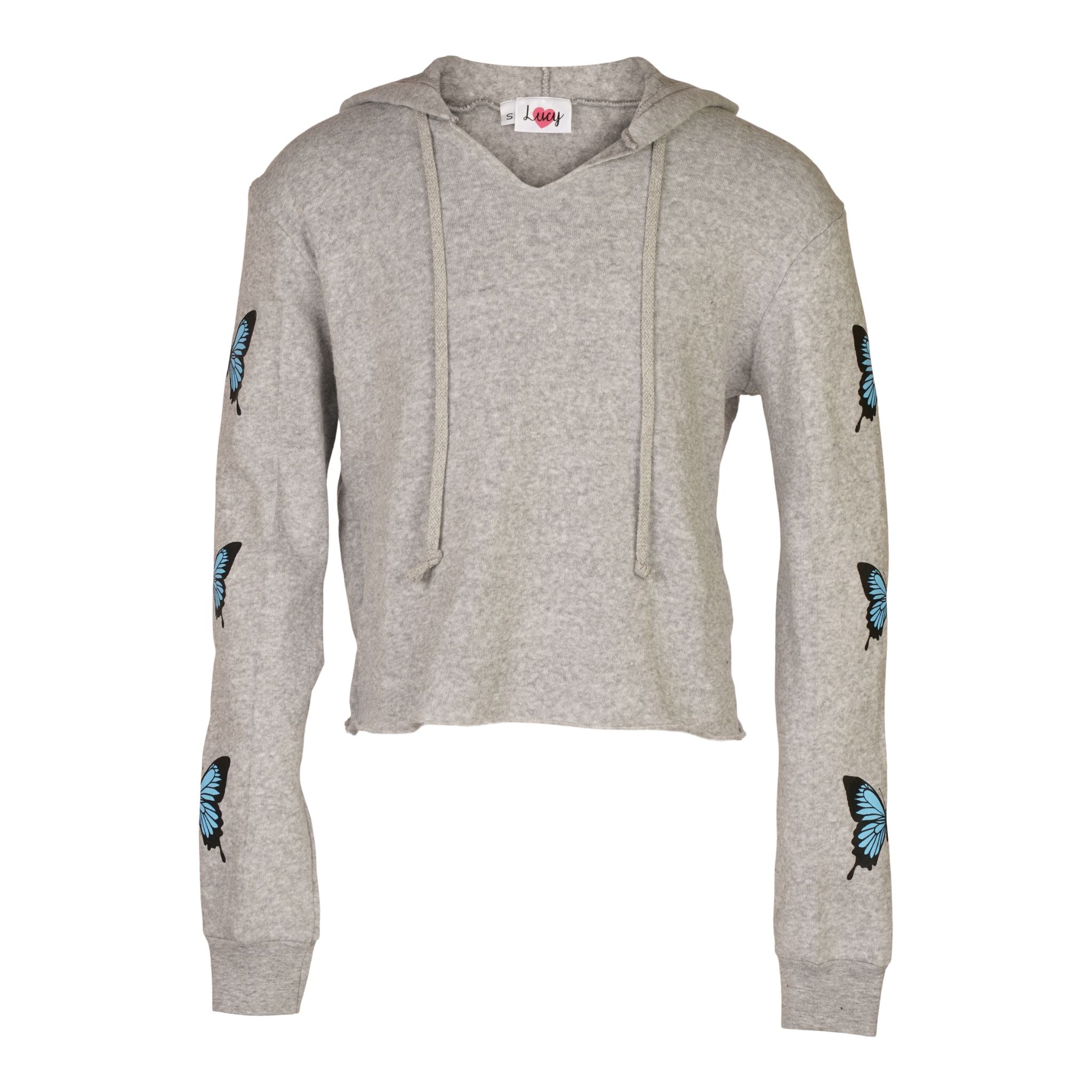 Blue Butterfly Arm Hoodie - Denny's