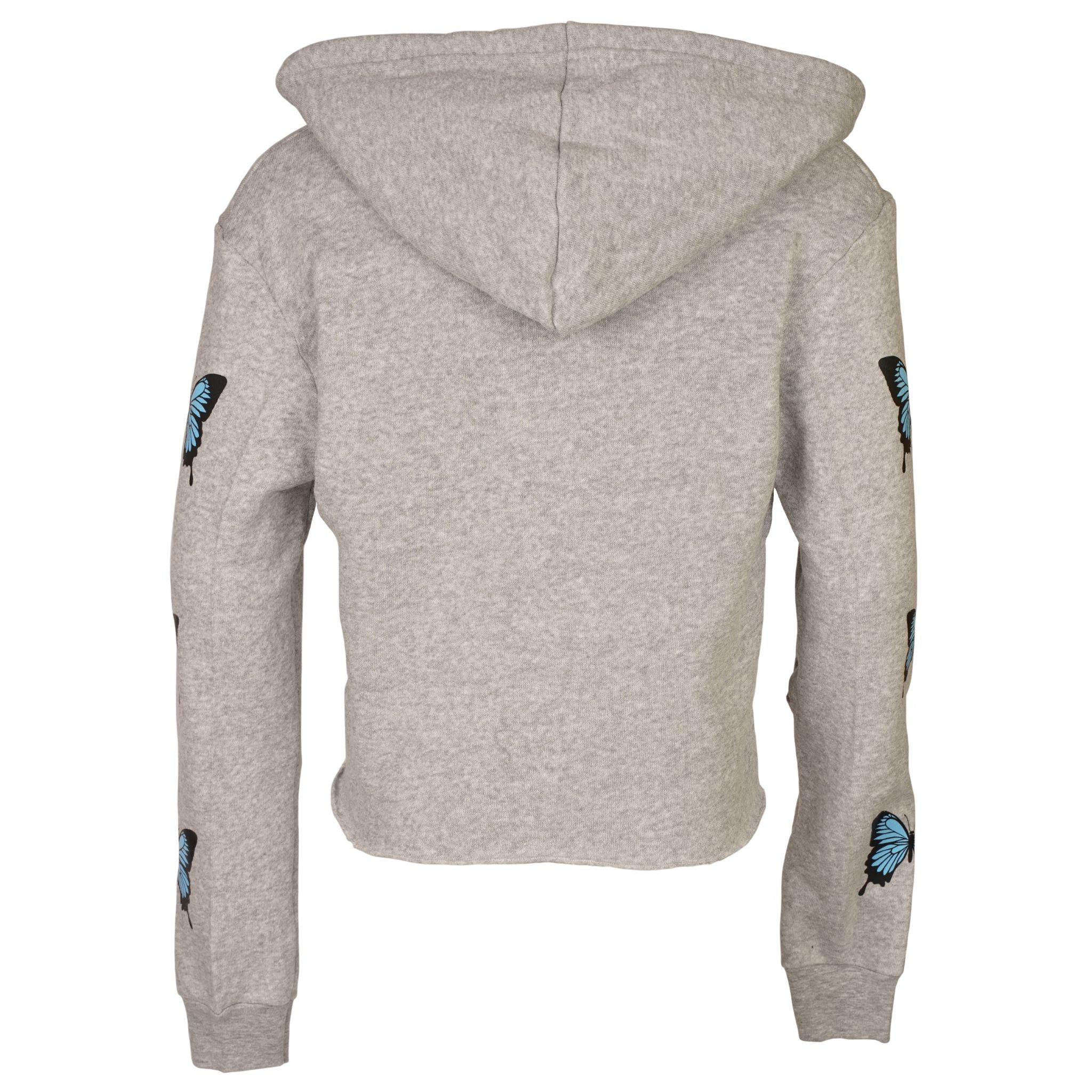 Blue Butterfly Arm Hoodie - Denny's