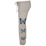 Blue Butterfly Jogger - Denny's