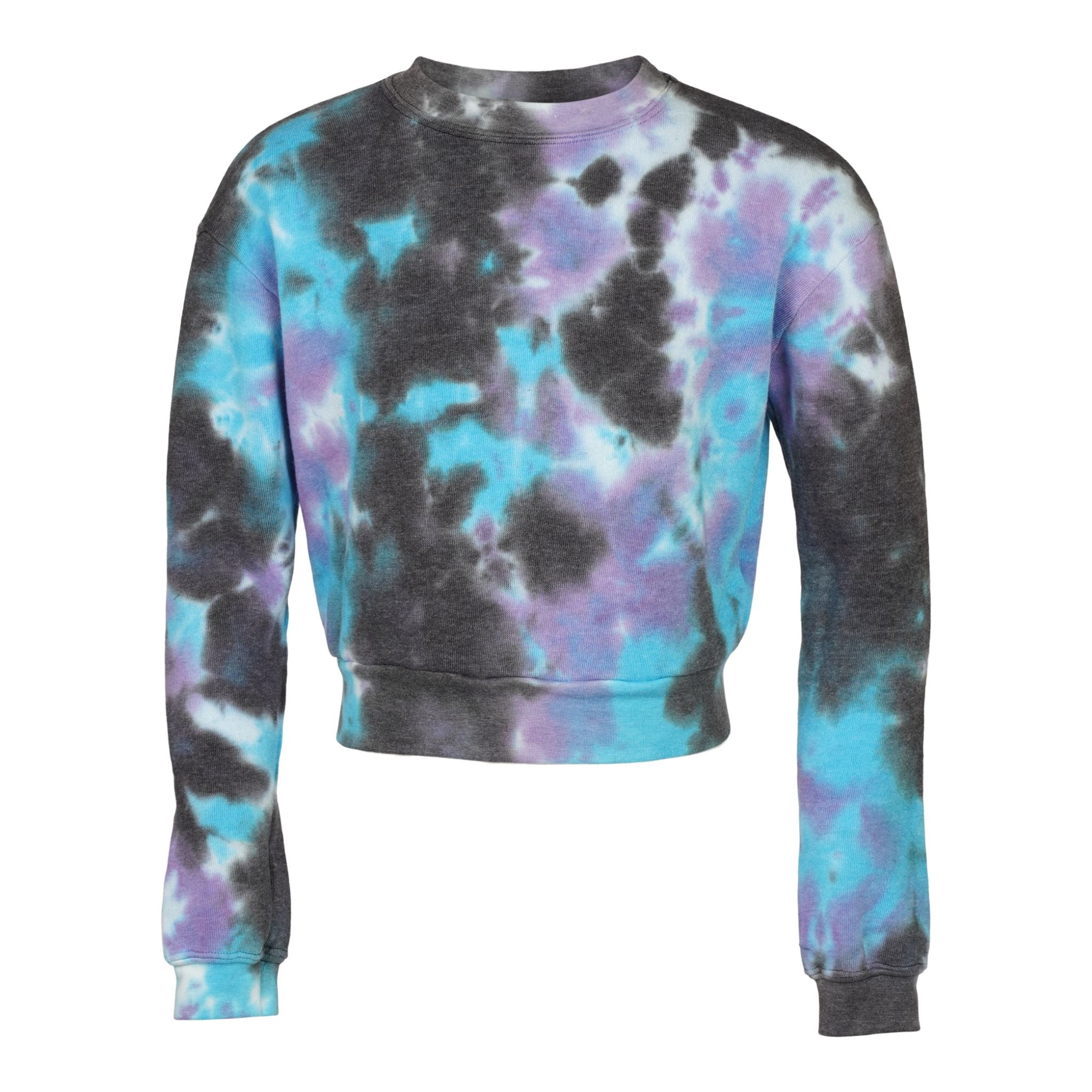 Purple, Black, & Turq Sweatshirt - Denny's