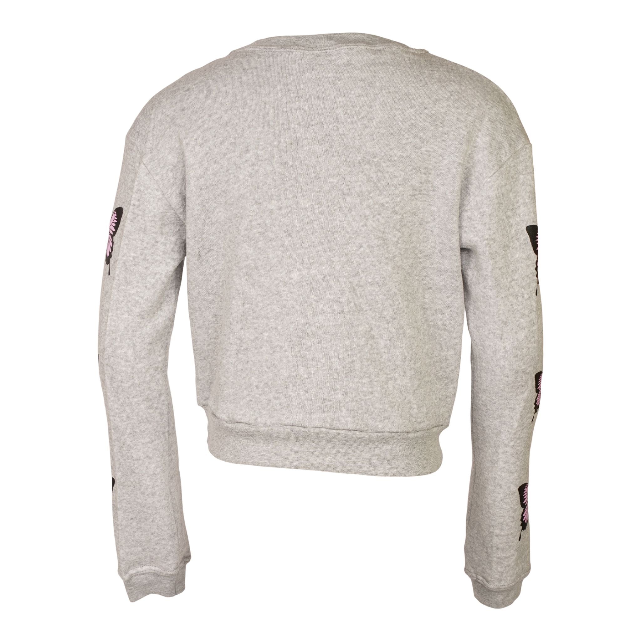 Lavender Butterfly Arm Sweatshirt - Denny's