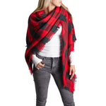 Buffalo Plaid Blanket Scarf - Denny's