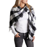 Buffalo Plaid Blanket Scarf - Denny's