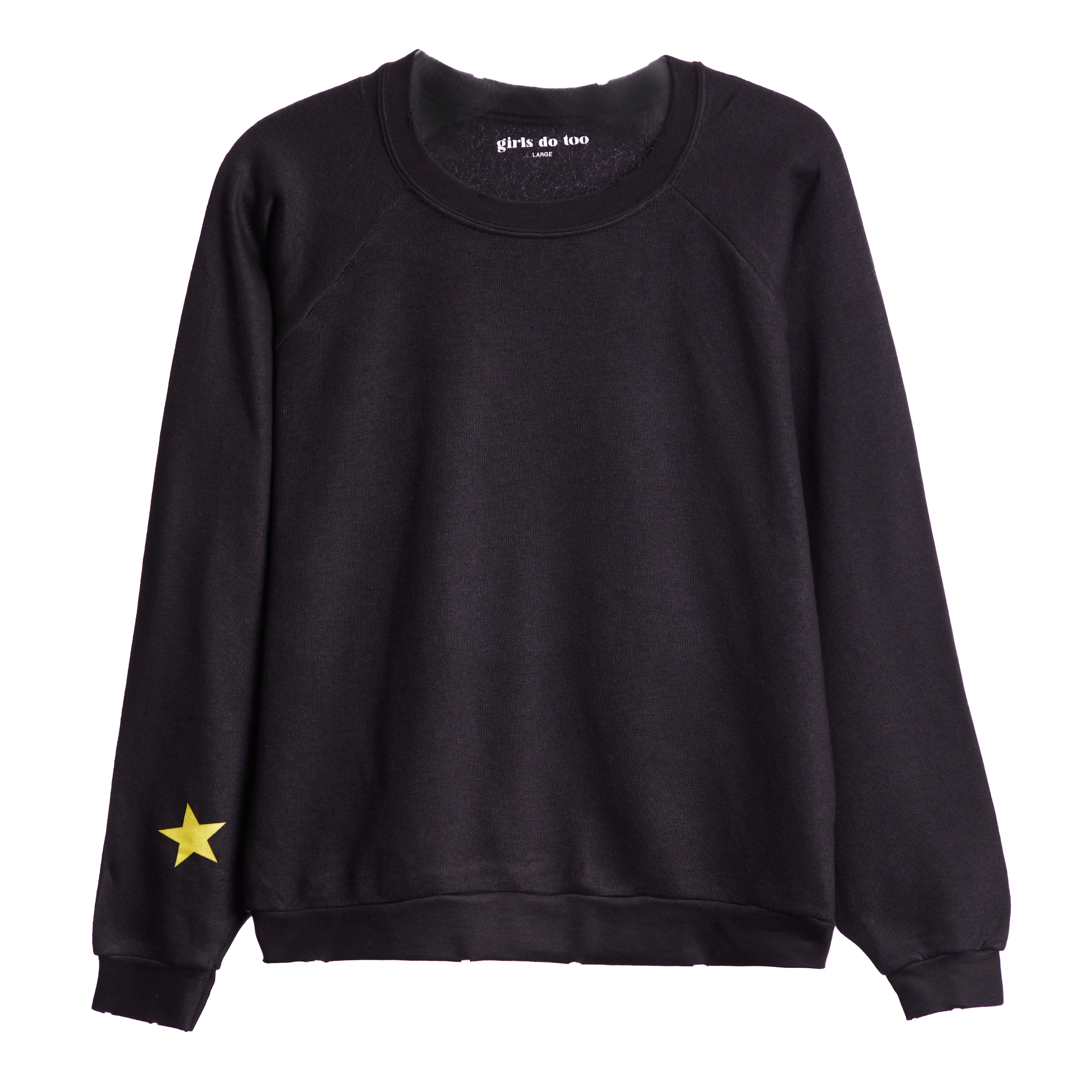 Big Smiley Back Rawedge Sweatshirt - Denny's