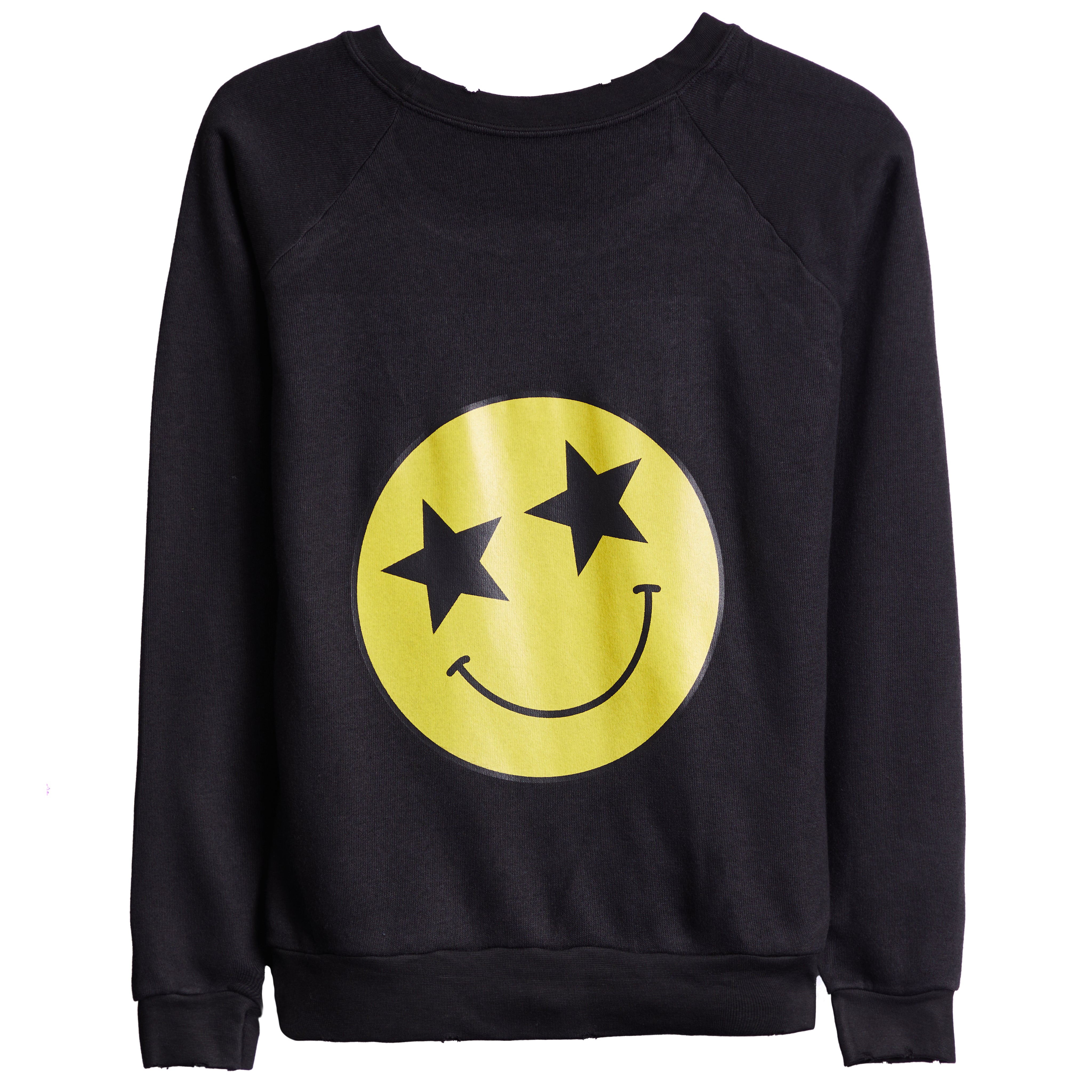 Big Smiley Back Rawedge Sweatshirt - Denny's