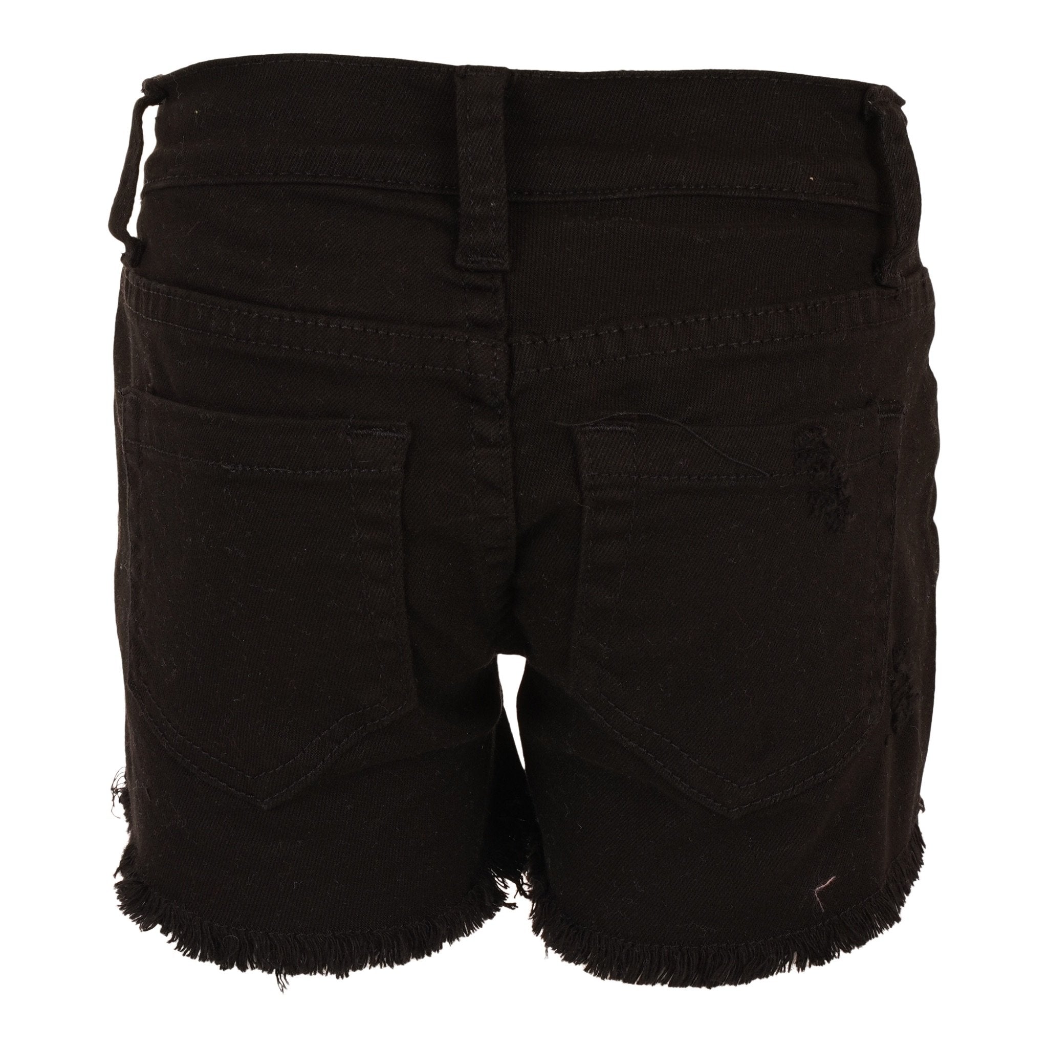 Destructed Denim Short - Denny's