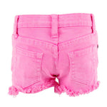Denim Short with White Splatter - Denny's