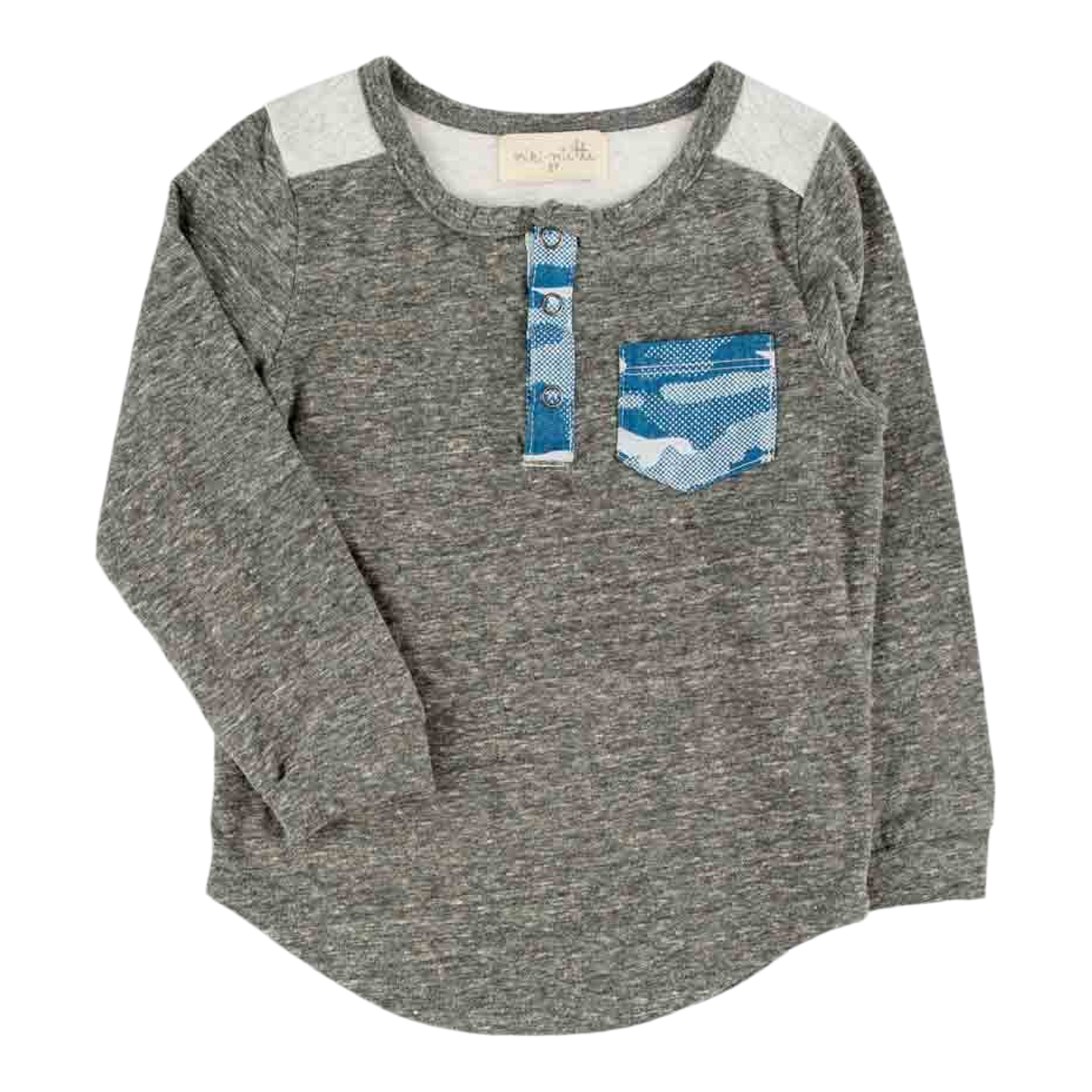 Tommy Camo Pocket Henley - Denny's