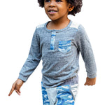 Tommy Camo Pocket Henley - Denny's