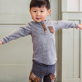 Tommy Plaid Pocket Henley - Denny's