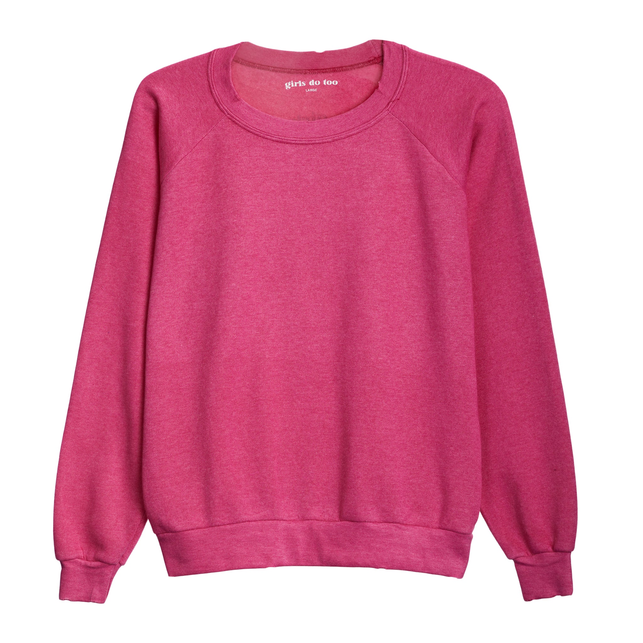 Girls Do To Smiley Rawedge Sweatshirt - Denny's