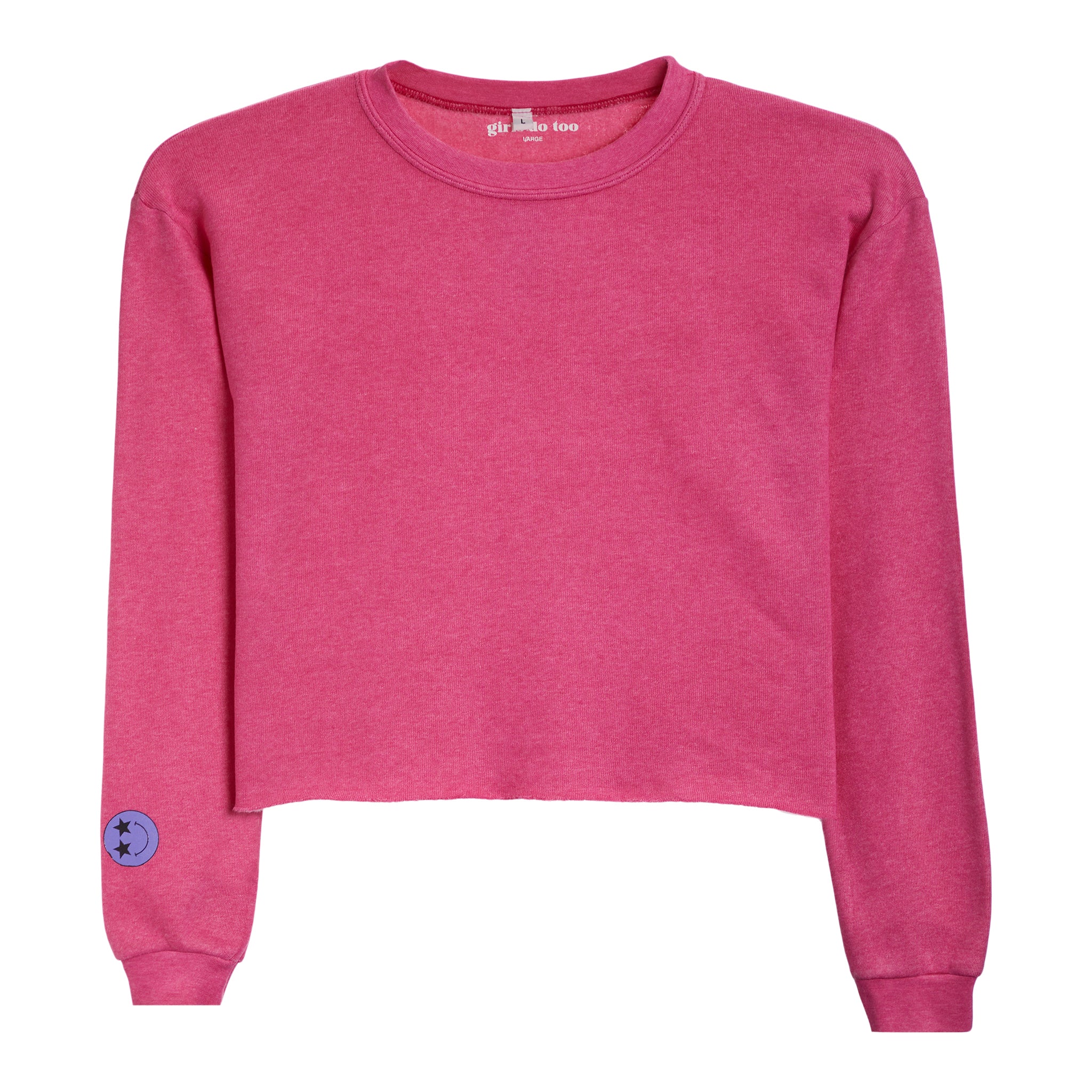 Lavender Smile Sweatshirt - Denny's