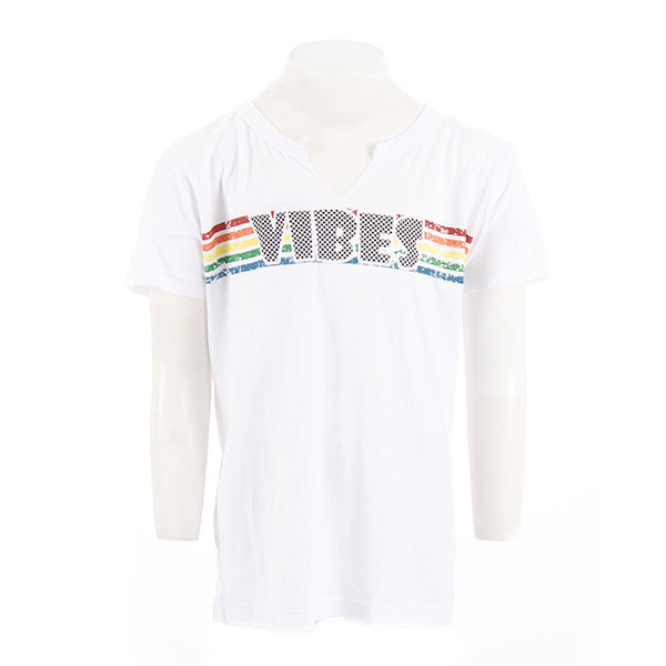 T-Shirt with Vibes - Denny's