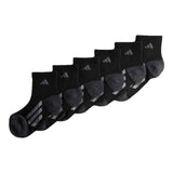 Youth Size 6 Pack Quarter Socks - Shoe Size 3Y - 9 - Denny's