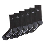 Youth Size 6 Pack Crew Socks - Shoe Size 13C - 4Y - Denny's