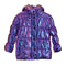 Mermaid Iridescent Puffer Coat - Denny's
