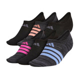 Womens 6pk No Show Socks - Denny's