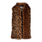 Fur Leopard Vest - Denny's