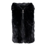 Hooded Fur Vest - Denny's