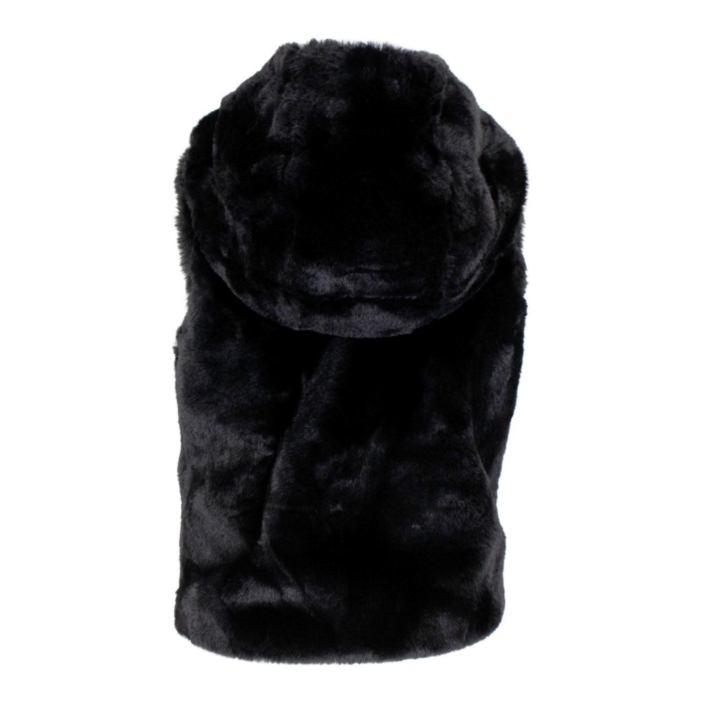 Hooded Fur Vest - Denny's