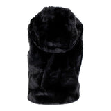 Hooded Fur Vest - Denny's