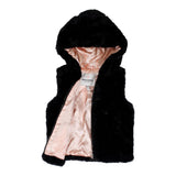 Hooded Fur Vest - Denny's